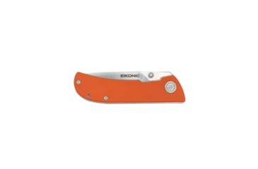 Image of EIKONIC Knife Company Fairwind Folding Knife, 2.72in, D2 Steel w/ Rockwell Hardness of 59-60, G10 Handle, Satin/Orange, 220SOR