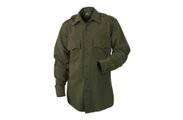 Image of Elbeco Womens, Forest Green, La County Sheriff, Long Sleeve, Plain Pocket - 4657-30