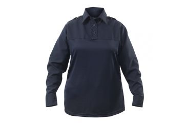 Image of Womens Navy, UV1 Undervest Long Sleeve Shirt