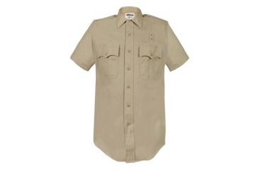 Image of Elbeco Womens, Silver Tan, La County Sheriff West Coast Short Sleeve Shirt - 5031-28