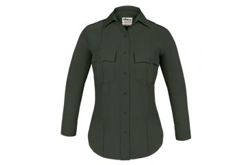 Image of Womens, Spruce Green, TexTrop2 Long Sleeve Shirts, Ladies Choice, Zipper