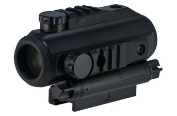 Image of Elcan Specter Combat Optical System 3x Illuminated Crosshair Reticle With Rapid Aiming Feature And Range Finder External Ballistic Adjustment Black Anodized Finish