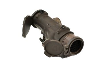 Image of Elcan SpecterDR Dual Role 1-4x Optical Sight, Integral A.R.M.S. Picatinny Mount, Anti-Reflection Device, 7.62, CX5396 Ballistic Reticle, Flat Dark Earth, DFOV14-T2