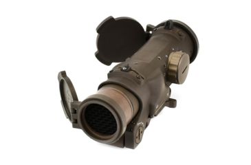 Image of Elcan SpecterDR Dual Role 1-4x Optical Sight, Integral A.R.M.S. Picatinny Mount, Anti-Reflection Device, 7.62, CX5396 Ballistic Reticle, Flat Dark Earth, DFOV14-T2