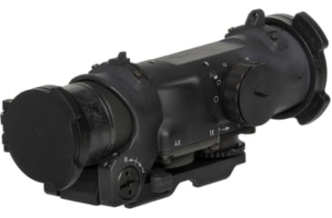 Image of Elcan SpecterDR Rifle Scope w/Integral A.R.M.S. Picatinny Mount, 1-4x5.56mm, CX5395 Ballistic Reticle, Black, DFOV14-C1