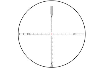 Image of Element Optics Helix Rifle Scope, 6-24x50mm, 30mm Tube, First Focal Plane, APR - 1C MOA Reticle, Matte Black, ELE50049