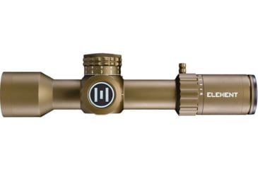Image of Element Optics Theos 2-10x42mm LPVO 34mm Tube Rifle Scope, First Focal Plane, MPR-1D, Flat Dark Earth, ELE50064