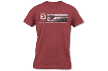 Image of Element Outdoors Bugling Elk Short-Sleeve T-Shirt - Mens, Cardinal Red, 4X-Large, SS-BET-4XL-CR