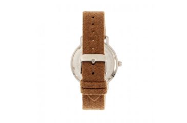 Image of Elevon Northrop Leather-Band Watch, Camel/Green, ELE110-5