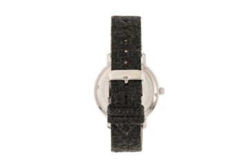 Image of Elevon Northrop Leather-Band Watch, Charcoal/Navy, ELE110-6
