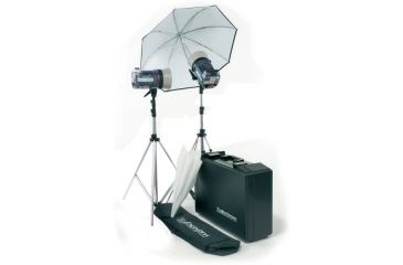 Image of Elinchrom Style 1200RX/1200RX Kit With Umbr., Refle., Stands And Case EL-20745