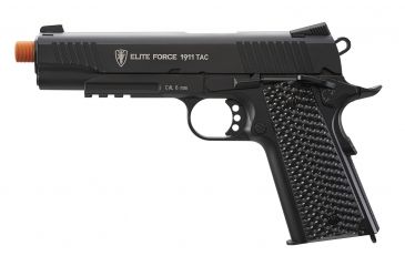 Image of Elite Force 1911 TAC Gen3 CO2 Airsoft Pistol, Black 2279555