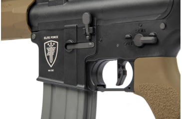 Image of Elite Force M4 CQC Airsoft Gun, M-LOK, Black/Tan, 2279527