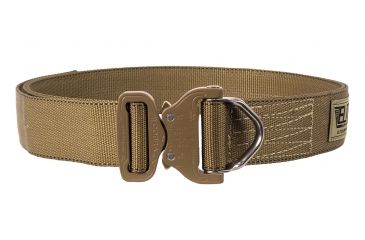 Image of Elite Survival Systems Elite Cobra Rigger's Belt with D Ring Buckle, Coyote Tan, Small CRB-T-SM