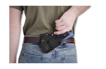 Image of Elite Survival Systems Advanced Back Holster, Colt Gov't &amp; Similar, Left Hand - ASBH-5-LH