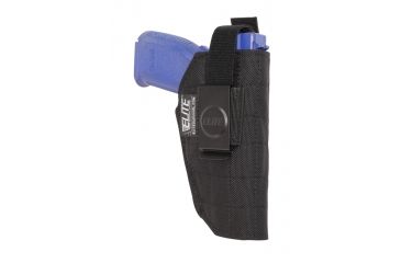 Image of Elite Survival Systems Inside Pants Holster, Fits compact Glock, Sig Sauer, Beretta, Taurus and similar with Light/Laser, Black, 5CL, BCH-5CL