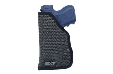 Image of Elite Survival Systems Mainstay Clipless IWB/Pocket Holster, Ambidextrous, Black, 7, 7130-7
