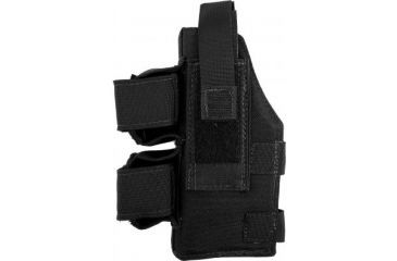 Image of Elite Survival Systems MOLLE X26 Taser Holster, Right Hand, Black ME501-B-RH