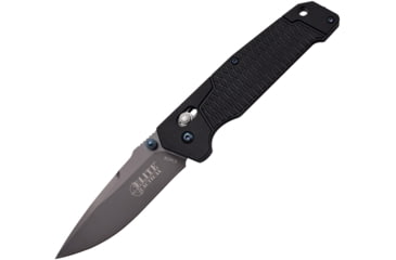 Image of Elite Tactical 8in Folding Knife, 3,5 in, 8Cr13 Stainless Steel, Drop Point, Not Serrated, Black, ET-1016DB-SO