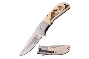 Image of Elk Ridge Folding Blade, 4.5in Closed ER-A168BN