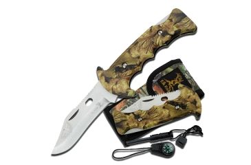 Image of Elk Ridge Survival Camo 5.5in. Knife ER 113CA