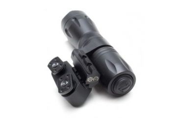 Image of Elzetta Mini-Cqb Modular Weaponlight,Black,375 Lumens w/Click Tailcap,Magpul Moe Handguard Attachment A212A3