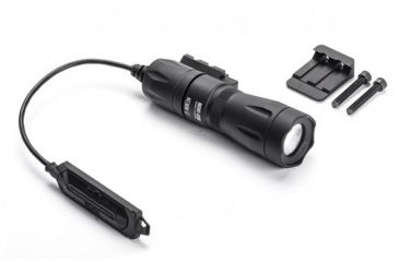 Image of Mini-Cqb Modular Weaponlight,Black,375 Lumens w/5in Remote Tape Switch,M1913 Rail Attachment