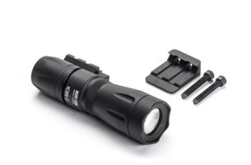 Image of Mini-Cqb Modular Weaponlight,Black,375 Lumens w/High/Low Tailcap,M1913 Rail Attachment