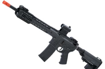 Image of EMG Black Rain Ordnance BRO SPEC15 Licensed AR-15 Airsoft AEG Rifle, Carbine, Carbon Fiber, Large, KA-EMG-AG-196-CB