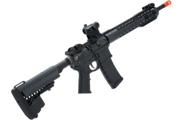 Image of EMG Black Rain Ordnance BRO SPEC15 Licensed AR-15 Airsoft AEG Rifle, Carbine, Carbon Fiber, Large, KA-EMG-AG-196-CB