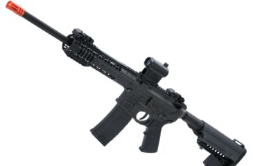 Image of EMG Black Rain Ordnance BRO SPEC15 Licensed AR-15 Airsoft AEG Rifle, CQB, Carbon Fiber, Large, KA-EMG-AG-197-CB