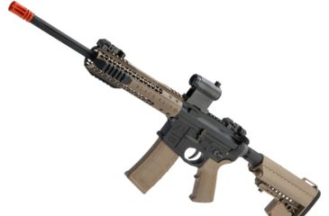 Image of EMG Black Rain Ordnance BRO SPEC15 Licensed AR-15 Airsoft AEG Rifle, CQB, Dark Earth, Large, KA-EMG-AG-197-DE