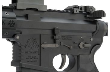 Image of EMG Black Rain Ordnance BRO SPEC15 Licensed AR-15 Airsoft AEG Rifle, Shorty, Black, Large, KA-EMG-AG-233-BK