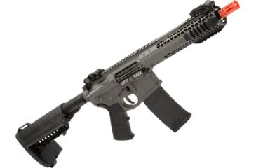 Image of EMG Black Rain Ordnance BRO SPEC15 Licensed AR-15 Airsoft AEG Rifle, Shorty, Grey, Large, KA-EMG-AG-233-GY