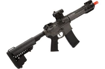 Image of EMG Black Rain Ordnance BRO SPEC15 Licensed AR-15 Airsoft AEG Rifle, Shorty, Grey, Large, KA-EMG-AG-233-GY