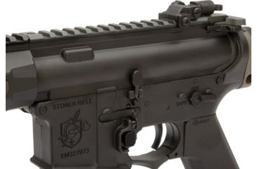 Image of EMG Helios Knights Armament Licensed SR-16E Mod2 MLOK Airsoft AEG Rifle, Carbine, Black, Large, AR-071E
