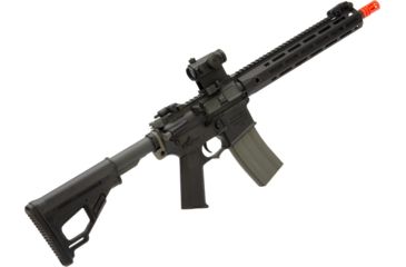 Image of EMG Helios Knights Armament Licensed SR-16E Mod2 MLOK Airsoft AEG Rifle, Carbine, Black, Large, AR-071E