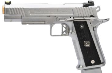 Image of EMG Salient Arms International 2011 DS Full Auto Select Fire GBB Pistol, 5.1 Green Gas, Silver, Medium, GP-SAI-DS0101-FA