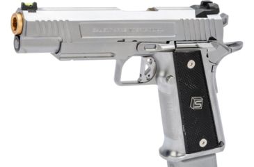 Image of EMG Salient Arms International 2011 DS Full Auto Select Fire GBB Pistol, 5.1 Green Gas, Silver, Medium, GP-SAI-DS0101-FA