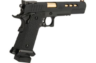 Image of EMG STI International DVC 3-GUN 2011 Airsoft Training Pistol, Green Gas, Black, Small, ST-DV0100