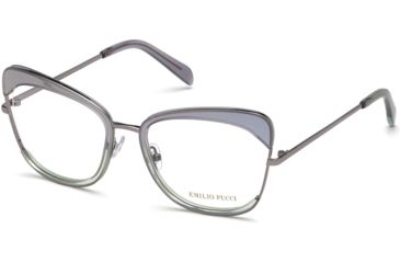 Image of Emilio Pucci EP5090 Eyeglass Frames - Blue Frame Color