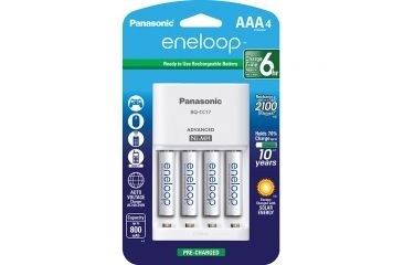 Image of Eneloop Aaa 4-pk Charger K-KJ17M3A4BA