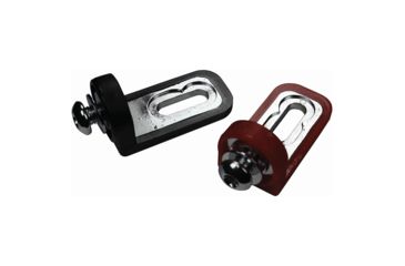 Image of Energie Side Post Adapters - Pair, Black/Red SPA