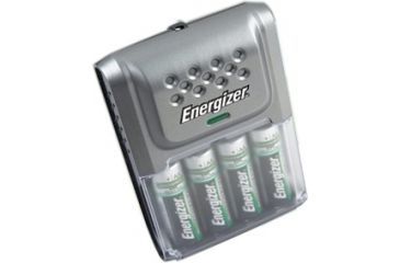 Image of Energizer AA / AAA Car Charger with 4 AA Rechargeable NIMH Batteries CHCARCP-4