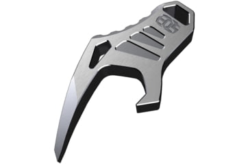 Image of EOS Brew Blaster, 2in X 0.25in, It Can Pop Tabs, Vent Cans, Open Bottles, Locks To The Bottom Of A Can, Blue, EOS035