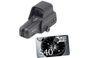 Image of Eotech 516 A65 Holographic Weapon Sight, Black, 1 MOA Reticle with FREE 40 OpticsPlanet.com Gift Certificate