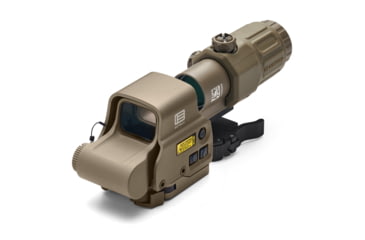 Image of EOTech HHSVIII EXPS3-0 Holographic Red Dot Sight w/G33 3x Magnifier, 1x, 0-Reticle, Tan, HHS-VIII-TAN