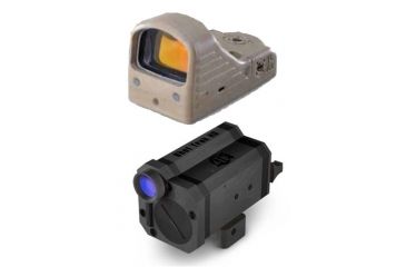Image of EOTech Red Dot Sight MRD MIL Kit, 3.5 MOA, Tan, 1913 Tan Mount/Shroud MRD-000-A12 w/ ATN Shot Trak HD Action Gun Camera SOGCSHTR1