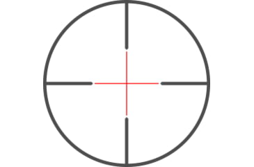 Image of EOTech Vudu X 2-12x40mm Rifle Scope, 30mm Tube, Second Focal Plane, DP1 Reticle, Matte Black, VDX2-12SFDP1