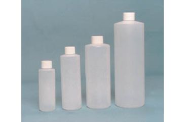 Image of Ep Scientific Cylinder Bottles With Caps, Case of 1, High-Density Polyethylene, Ep Scientific Products Level 1, 157-250W